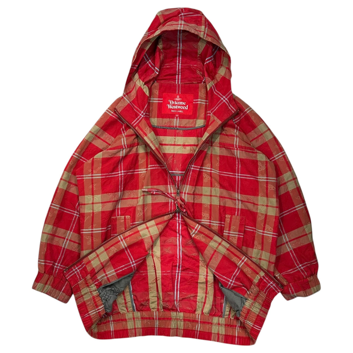 Vivienne Westwood RED LABEL Orb Hooded Jacket Red Size 0