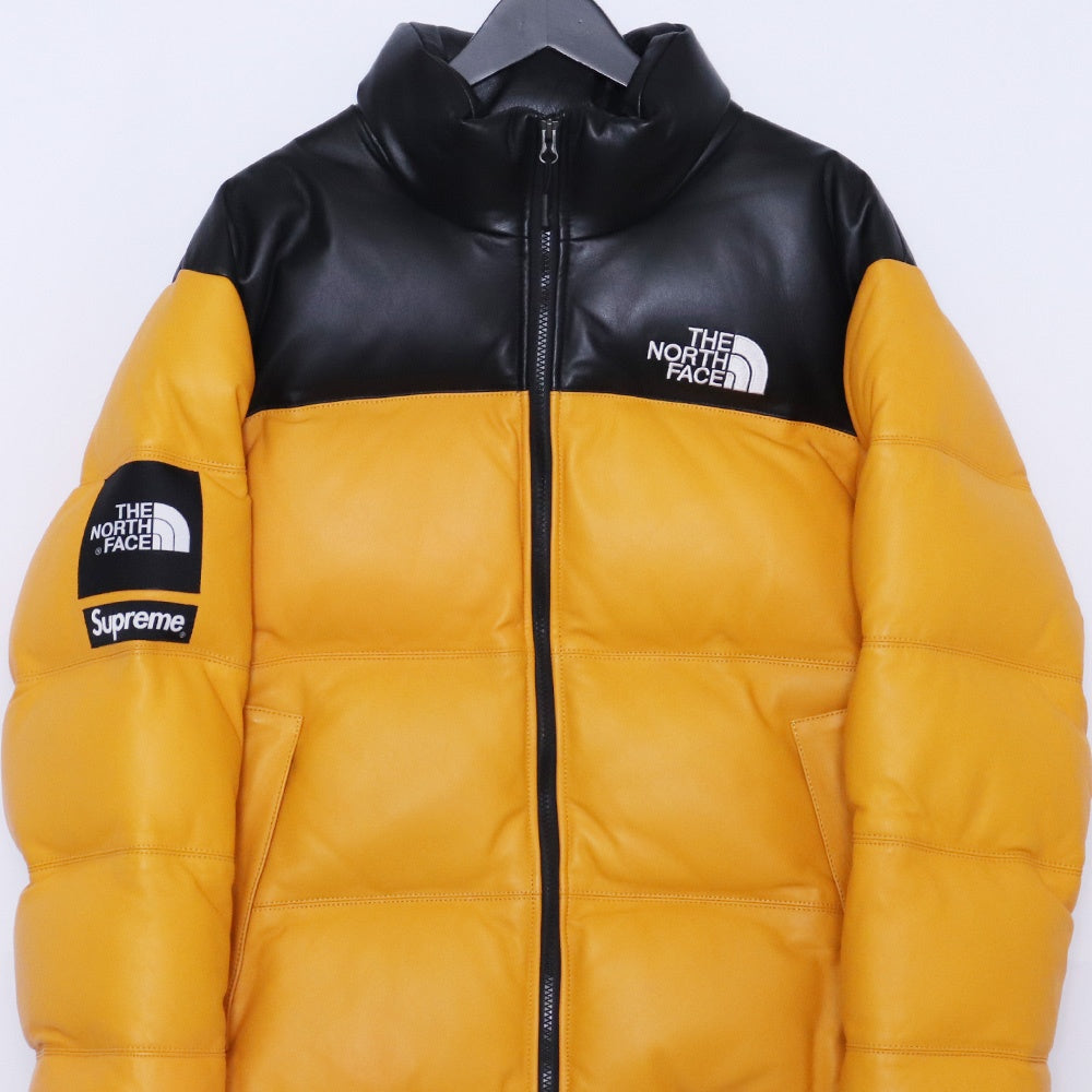 SUPREME x THE NORTH FACE 17AW Jacket Yellow/Black Size M