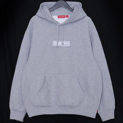 SUPREME 24AW Box Logo Hoodie Gray Size L