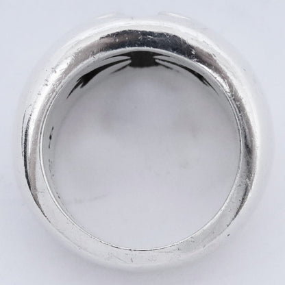 CHROME HEARTS Negative Space CH Ring Silver Size ONE SIZE