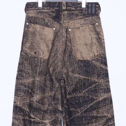 DAISUKE TANABE 26SS X-Ray Jacquard Wide Denim Jeans Size 32