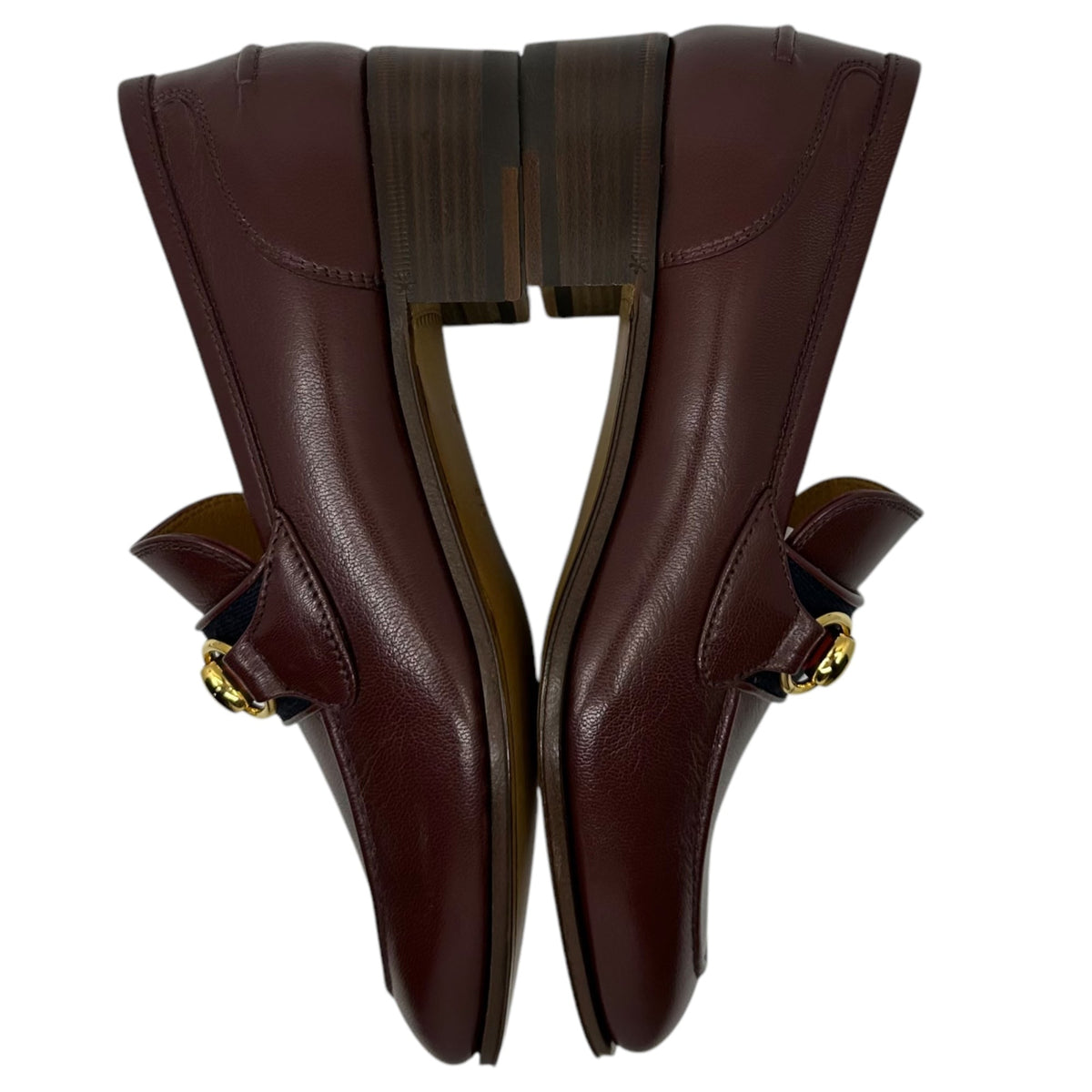 GUCCI Horsebit Sherry Line Loafer Size 35
