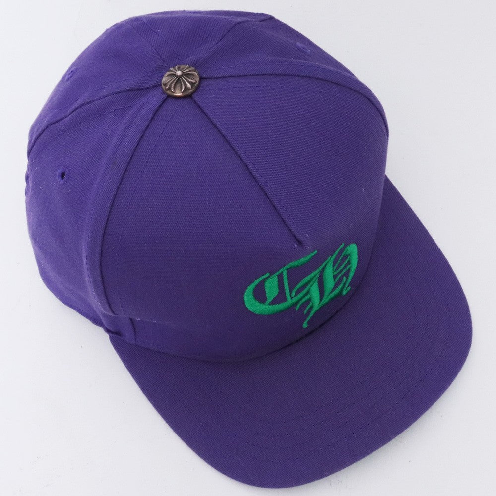 CHROME HEARTS 5-Panel Baseball Cap Purple Size F