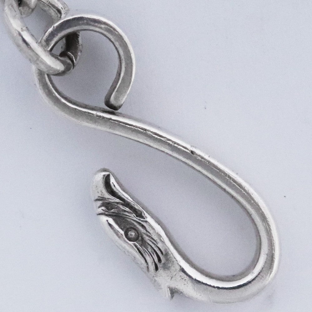 GORO'S Eagle Hook Chain Necklace Silver Size ONE SIZE