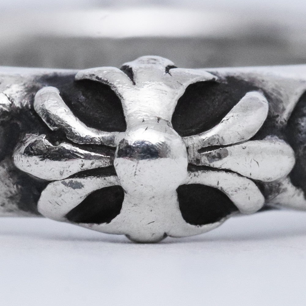 CHROME HEARTS SBT BAND SBT Band Ring Silver Size ONE SIZE