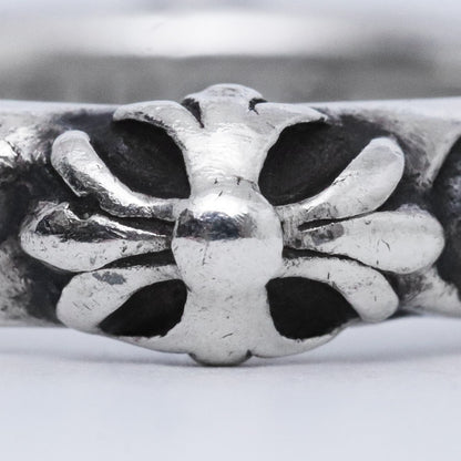 CHROME HEARTS SBT BAND SBT Band Ring Silver Size ONE SIZE