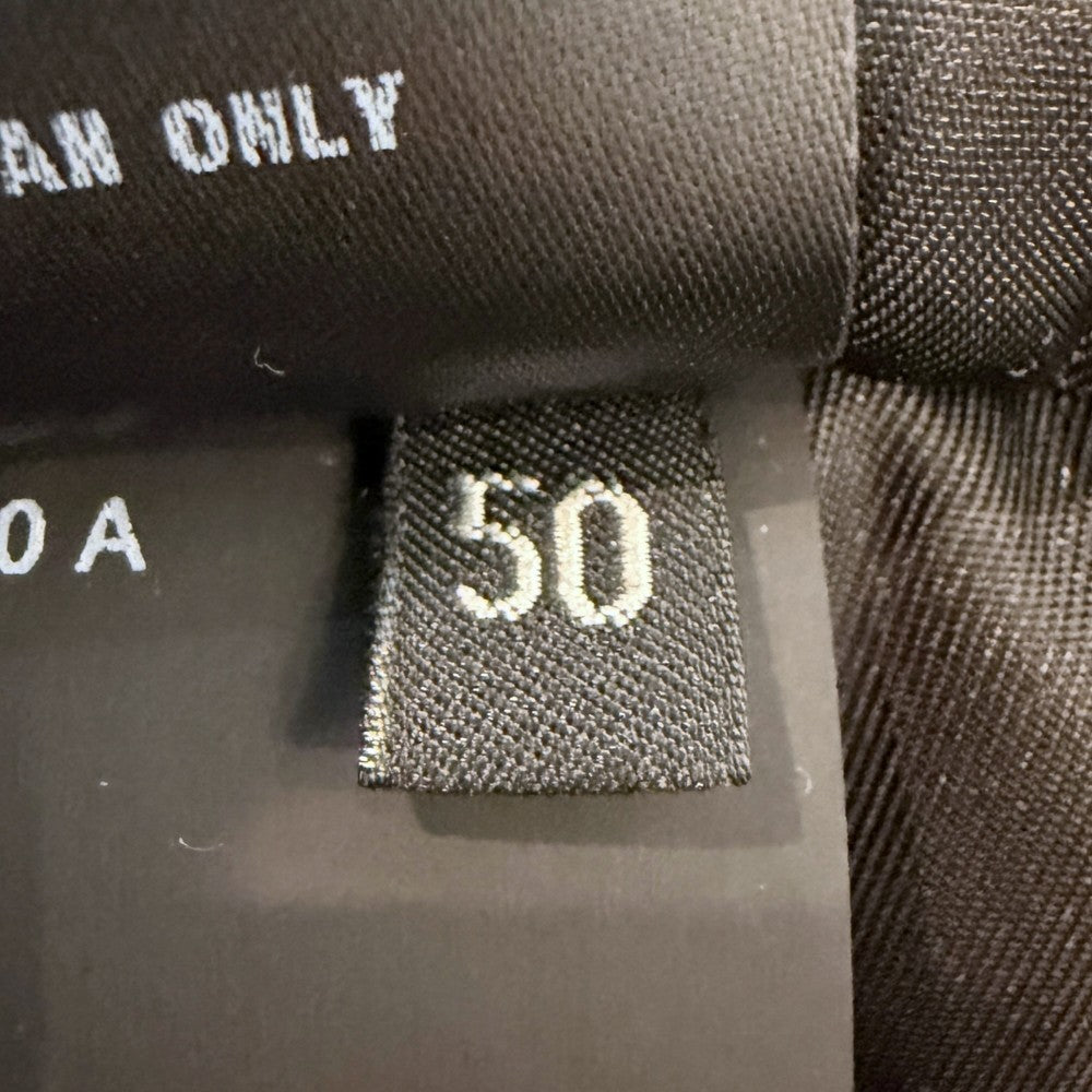 PRADA Nappa Leather MA-1 Bomber Jacket Black Size 50