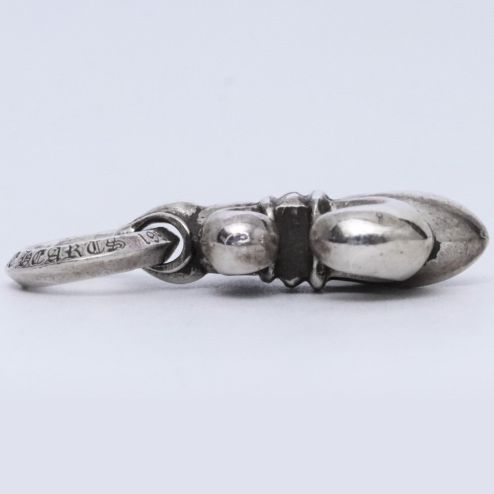 Chrome Hearts BS Fluer Charm Silver Pendant Size F