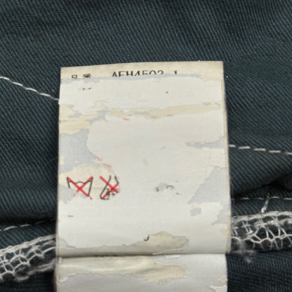 AFFA Distressed Belted Bondage Pants Navy Size M