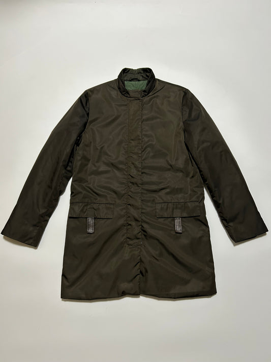 PRADA AW98 Nylon Jacket Dark Olive Size 40