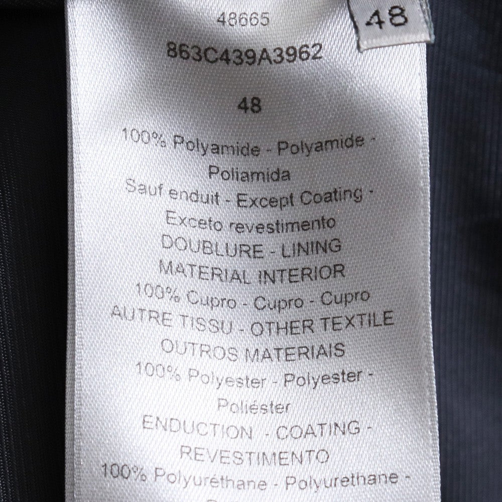 DIOR MA- Atelier Logo Tape MA-1 Bomber Jacket Black Size 48