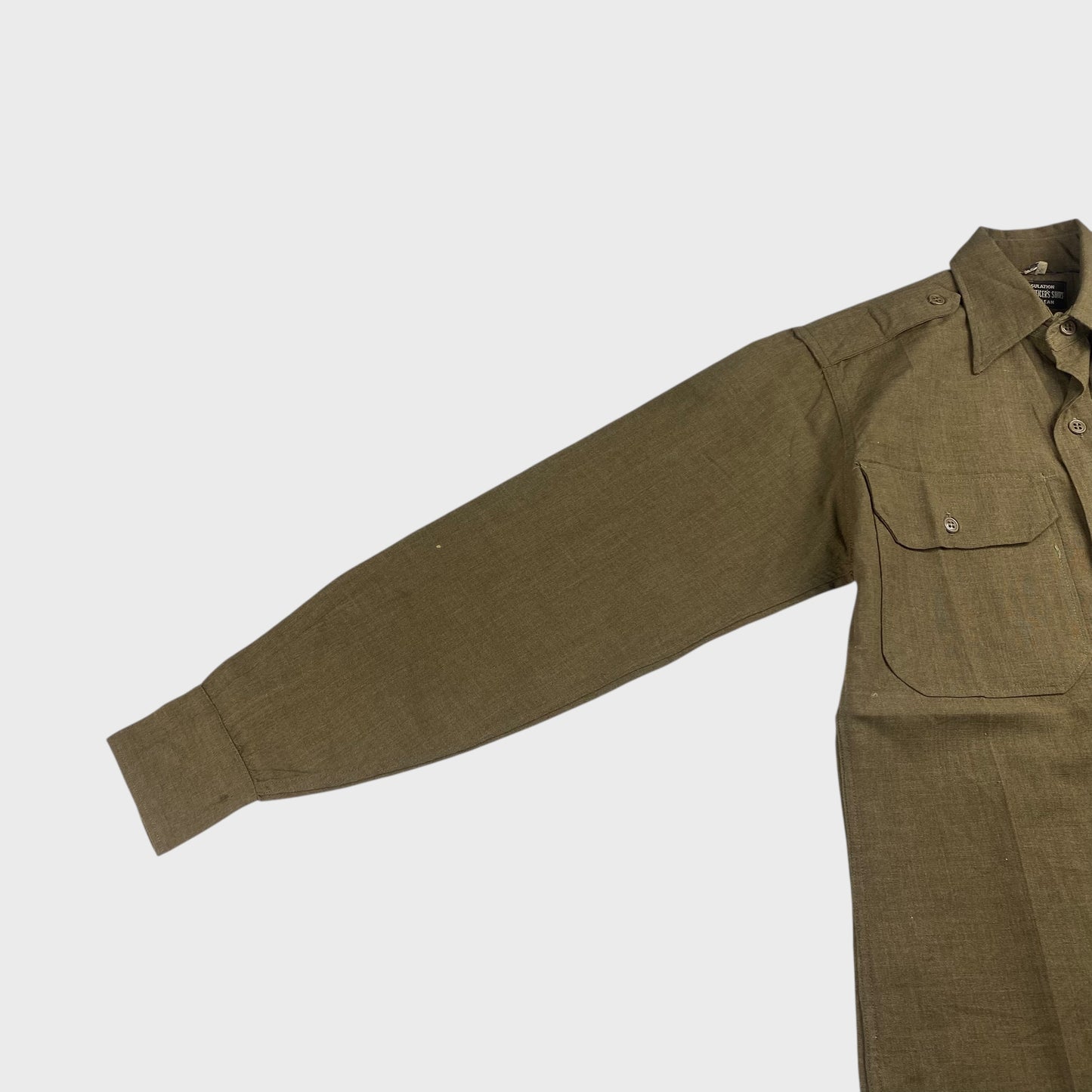 US.ARMY() 40s Wool Shirt Size S