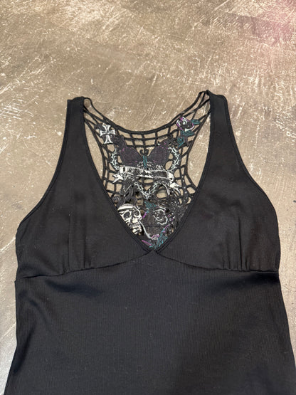 Hysteric Glamour Black Cotton T-Shirt Size FREE