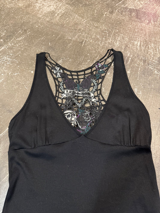 Hysteric Glamour Black Cotton T-Shirt Size FREE