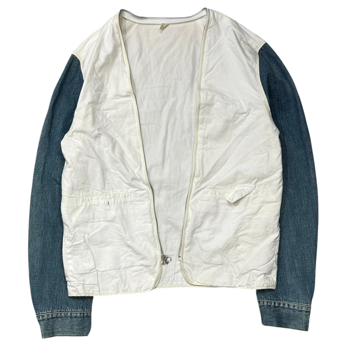 s Docking Denim Jacket x MIHARA YASUHIRO 00s Archive Docking Denim Jacket Size M