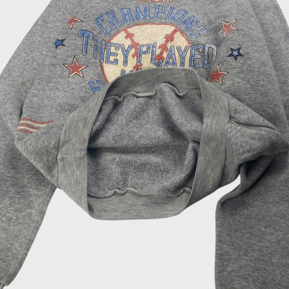 unknown 90s Sweatshirt Gray Size S