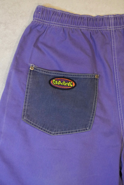Ocean Pacific 90s Purple Cotton Shorts
