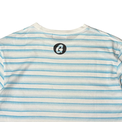 GOODENOUGH Border S Striped T-Shirt Size M
