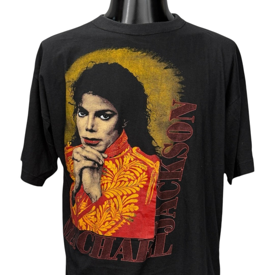MICHAEL JACKSON 90s Vintage Napoleon Jacket T-Shirt Size XL