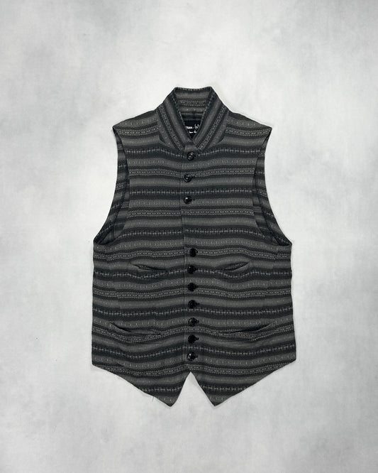 Number (N)ine Fair Isle Jacquard Vest (SS08) Size 3