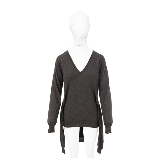 Maison Martin Margiela 2007 A/W Gray Wool Sweater Size M