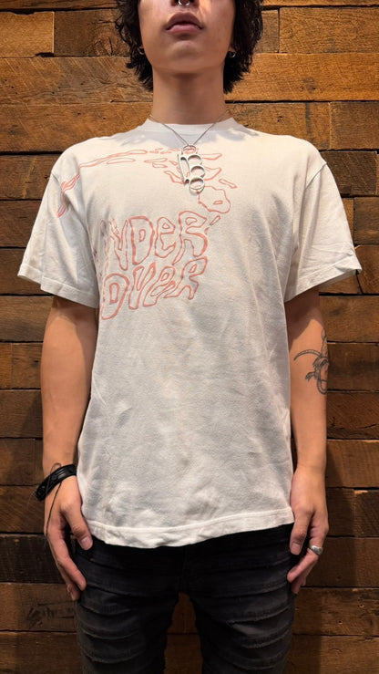 Undercover 02SS T-Shirt White Cotton Size M