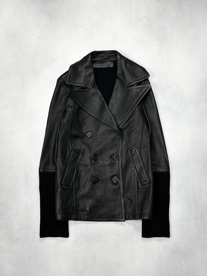 Neil Barrett switching double leather jacket Size XS