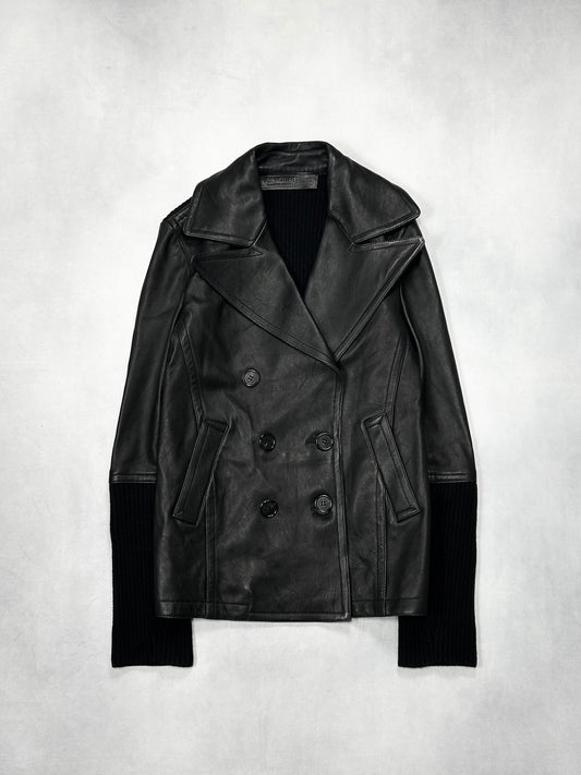 Neil Barrett switching double leather jacket Size XS