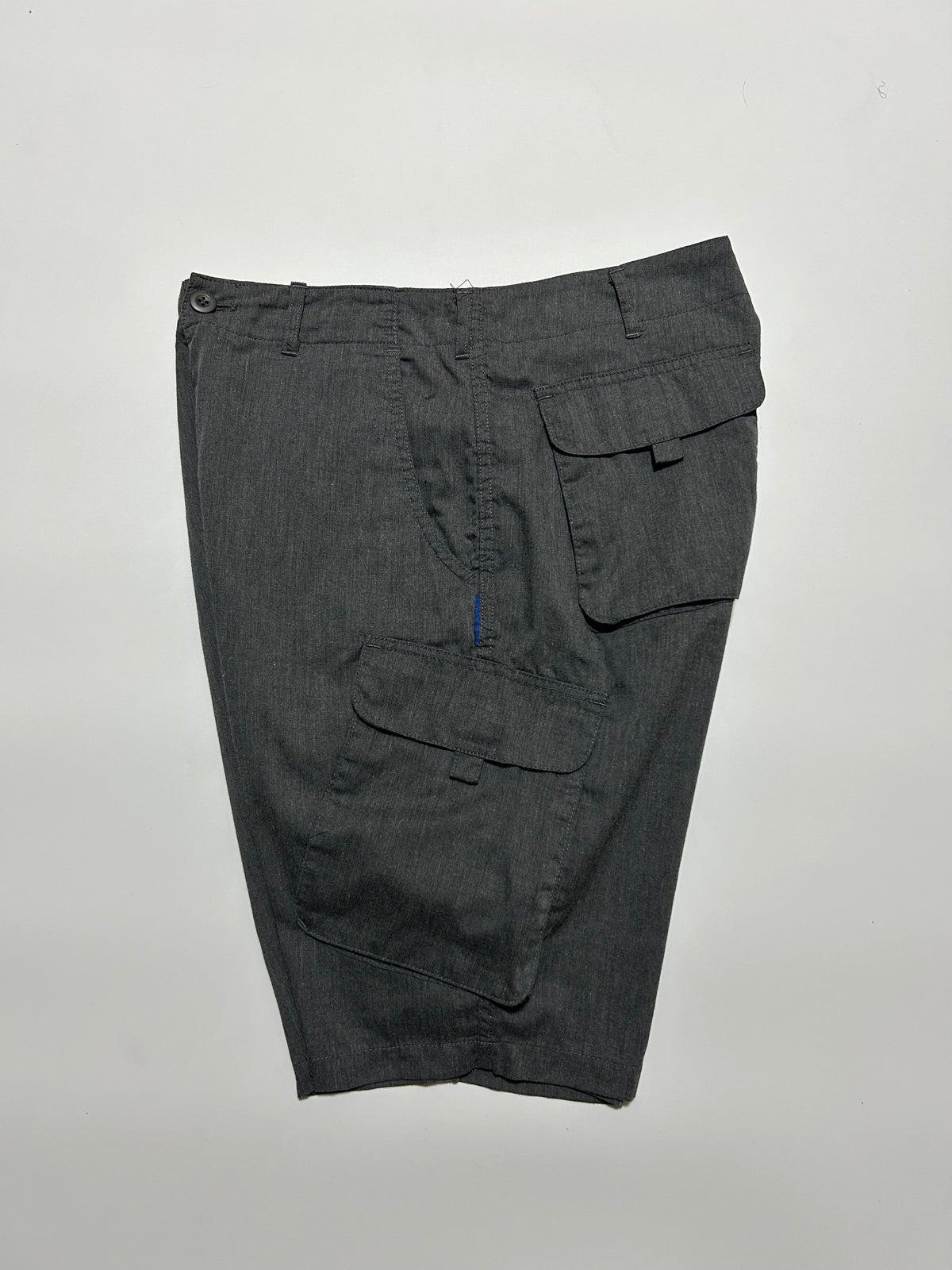 GOODENOUGH 2000s Poly Cotton Cargo Shorts Gray Size M
