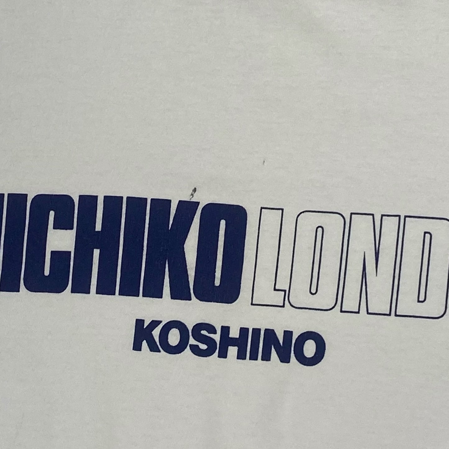 MICHIKO LONDON 90s Short Sleeve T-Shirt White Size M