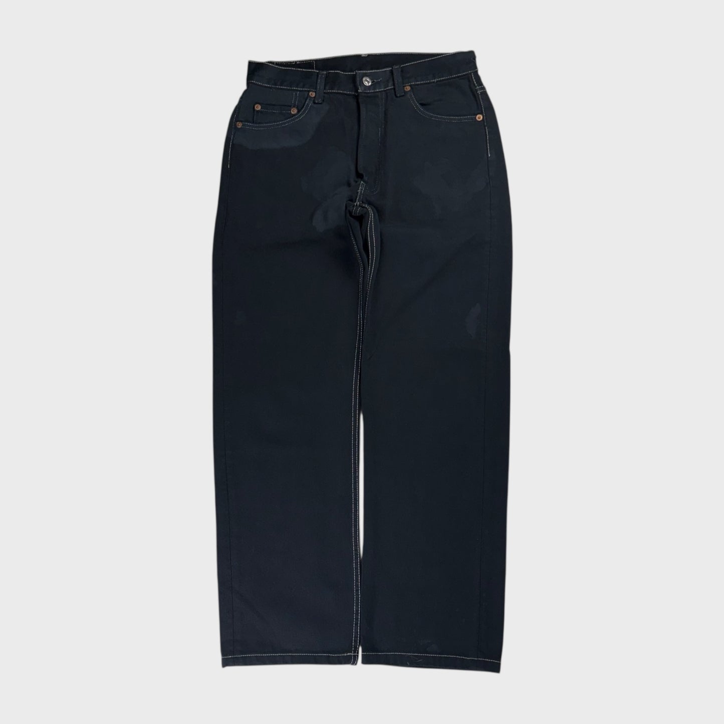 Levi's 501XX Black Denim Pants 00s USA Size W30xL30
