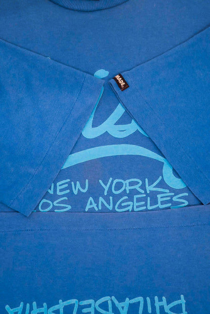 Stussy 00s Blue Cotton Size S
