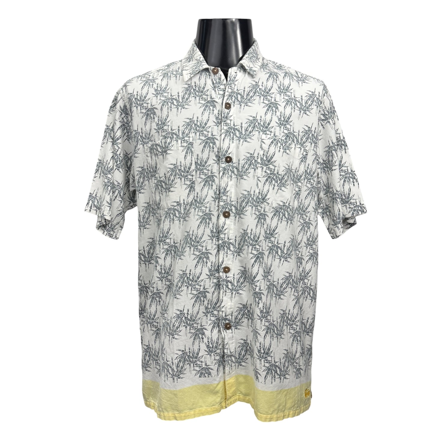 Stussy 90s Old Stussy Japanese Pattern Work Shirt Size M