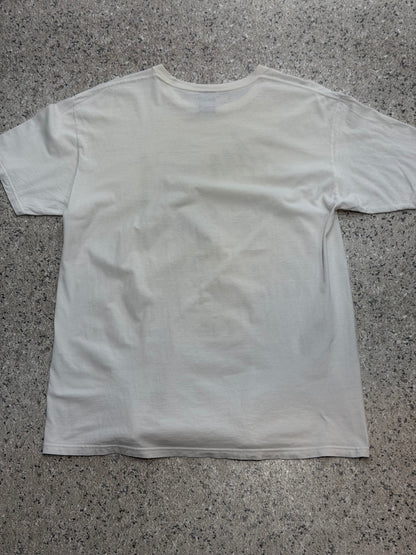 STUSSY "LAURA TAIN'T WHERE YA FROM" T-Shirt White Size L