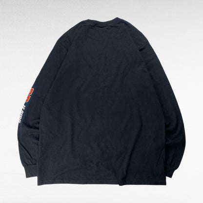 unknown 00s Long Sleeve T-Shirt Black Size L