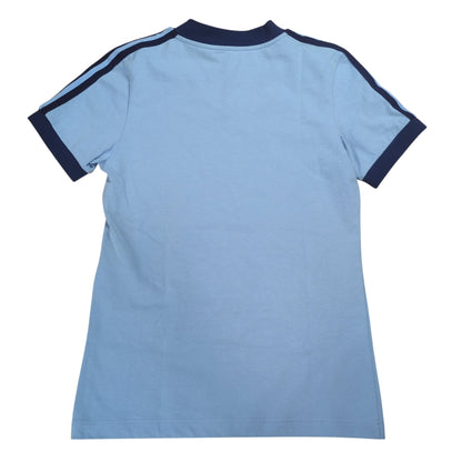 Gucci x adidas Trefoil Logo T-Shirt Blue Size S
