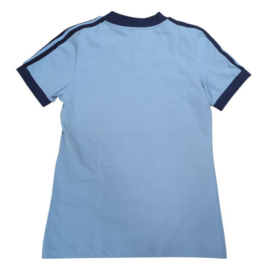 Gucci x adidas Trefoil Logo T-Shirt Blue Size S