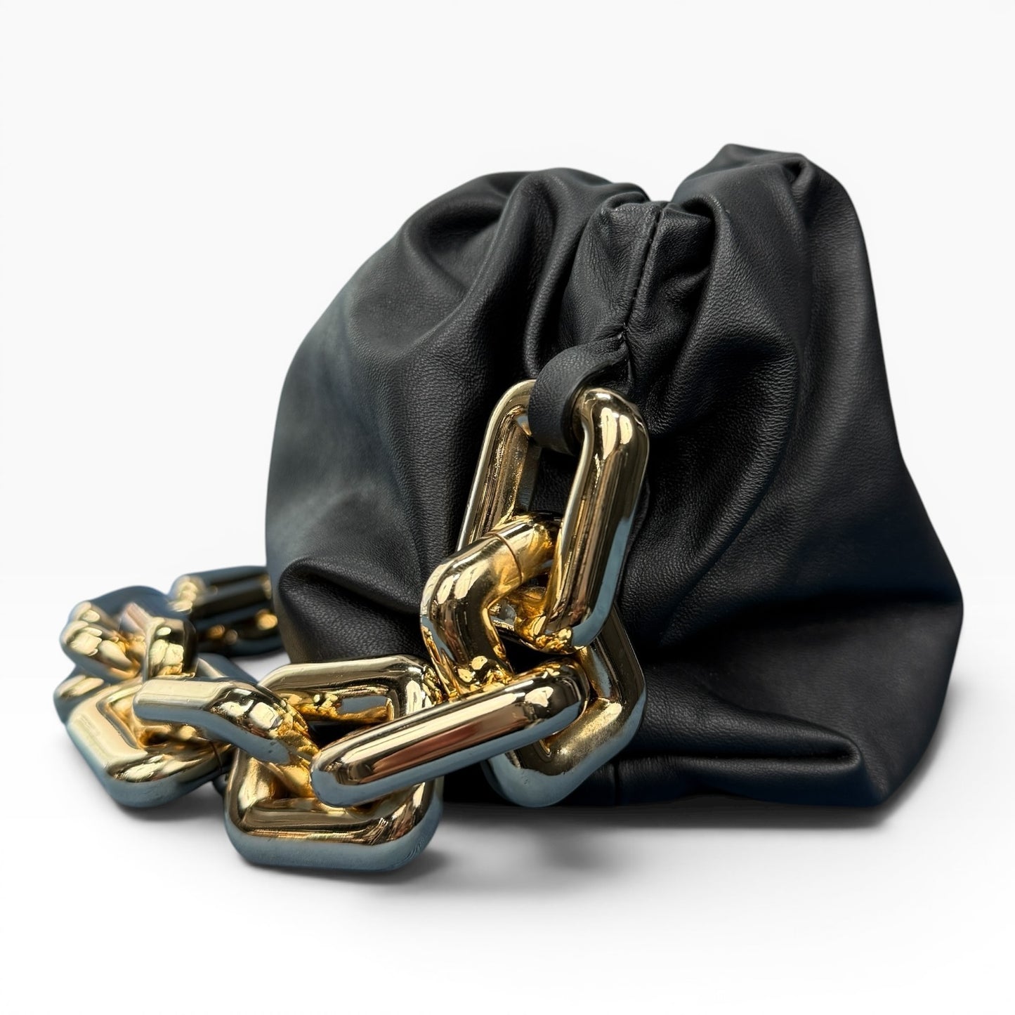 BOTTEGA VENETA The Chain Pouch Leather Size ONE SIZE