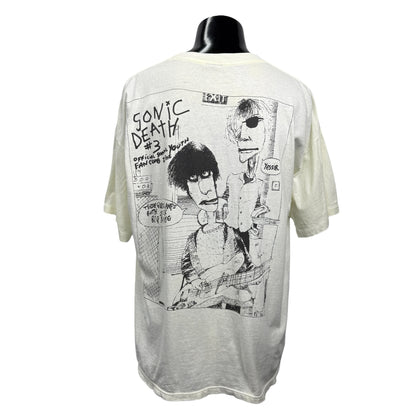 SONIC YOUTH 90s "SONIC DEATH" 1993 Copyright Vintage Size XL