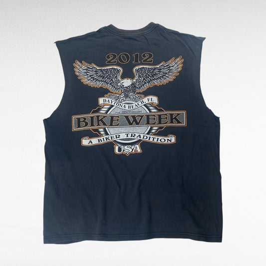 unknown Sleeveless T-Shirt Black Size XL
