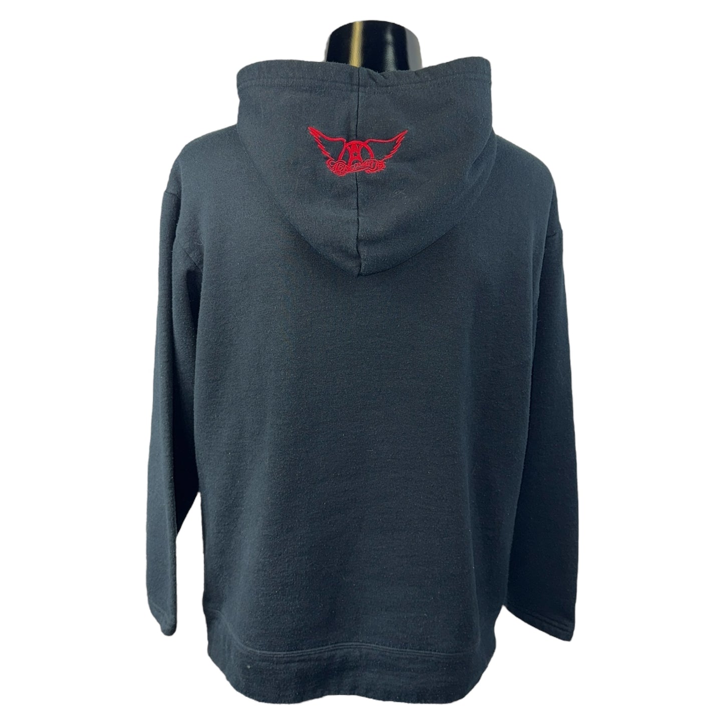 Aerosmith Metallic Puffy Logo Hoodie Size M