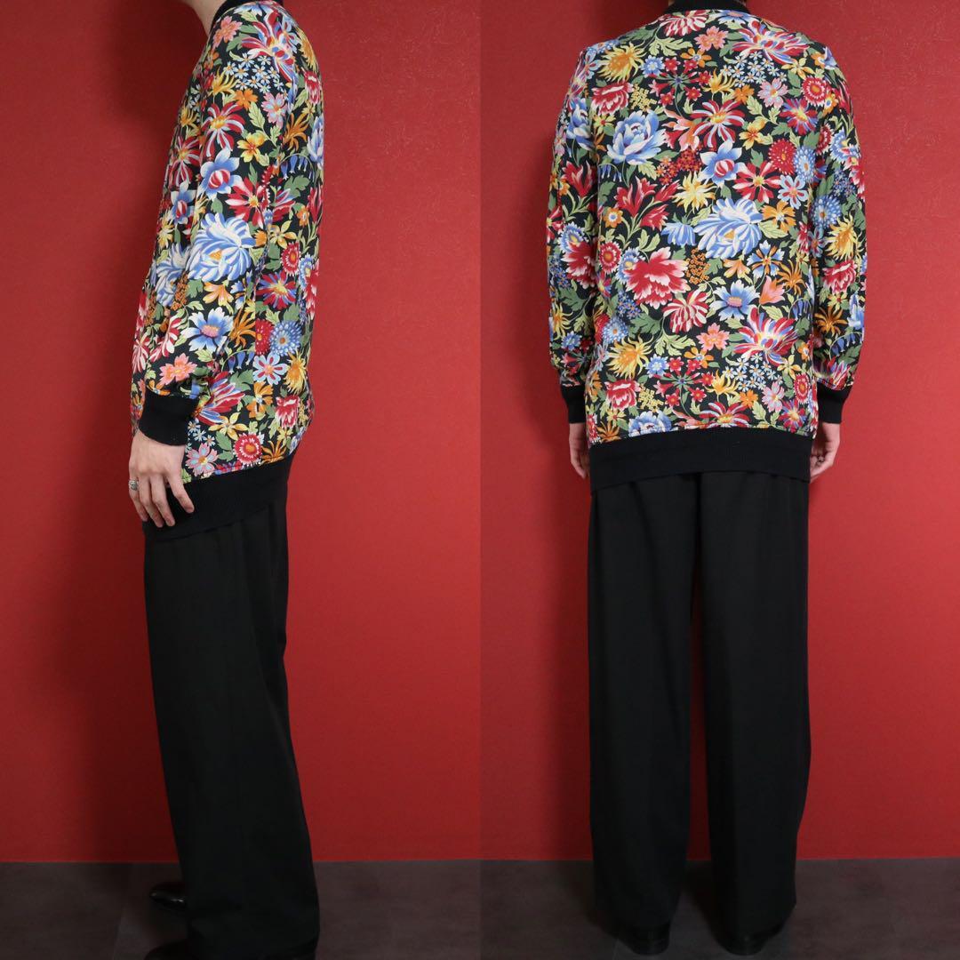 Yohji Yamamoto Y's Floral Reversible Zip Jacket Size 2