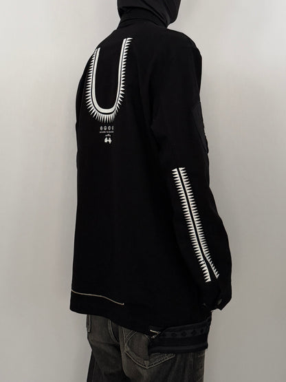 Undercover Black Gimmick Cotton Shirt Size 3