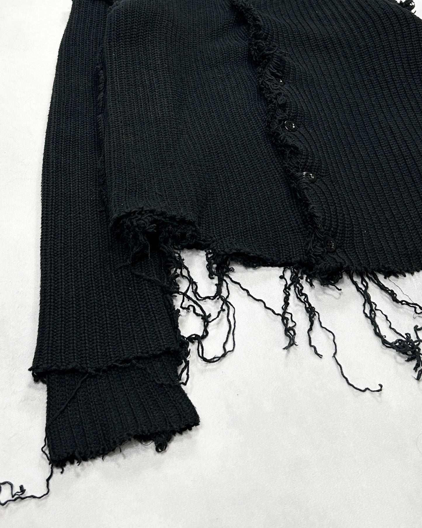 The Viridi-anne Asym Deconstructed Cardigan Size 48