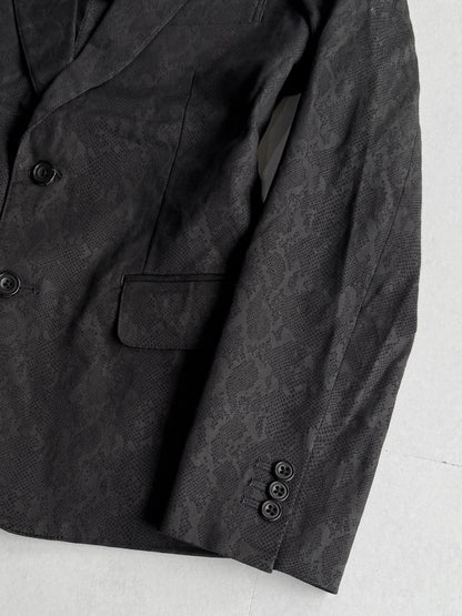 TORNADO MART Python Shadow Tailored Jacket Size M