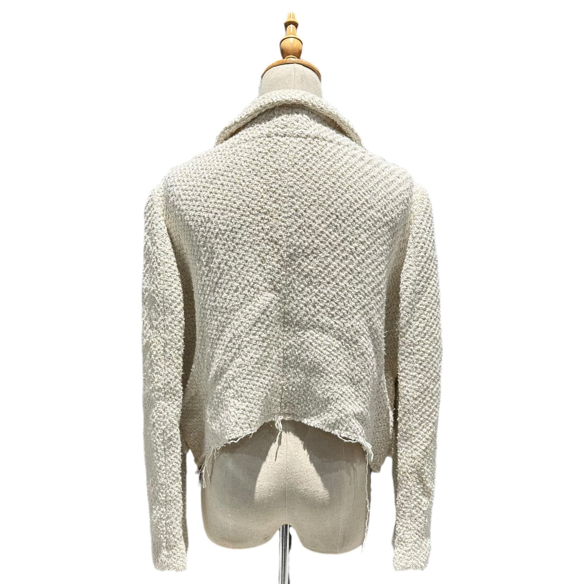 COMME des GARCONS 02SS Frayed Tweed Jacket Size S