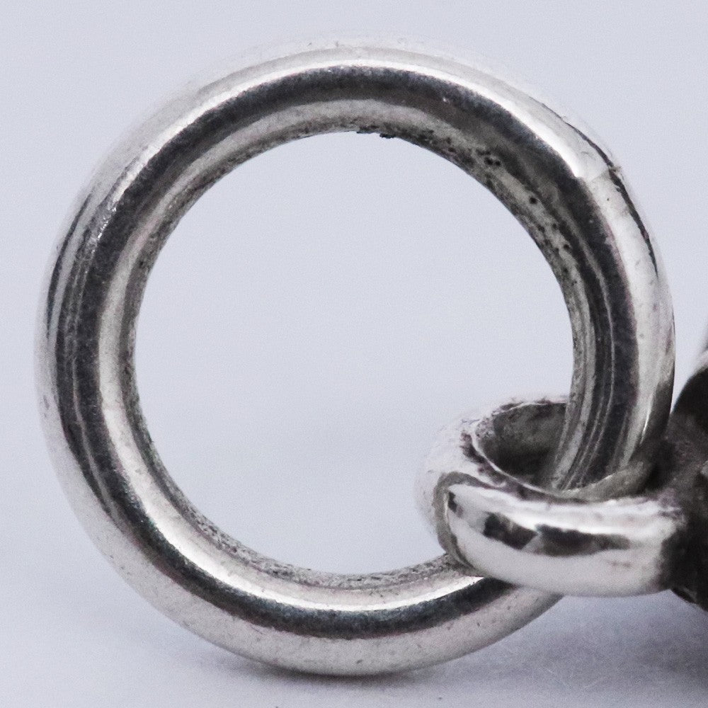 Chrome Hearts Stack Alphabet M Silver Charm Size F