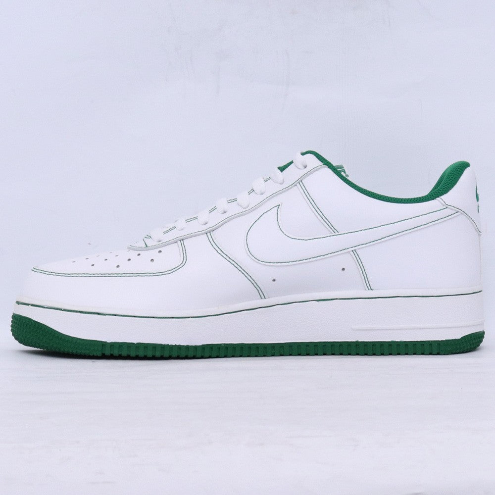NIKE Air Force 1 Low White/Green Sneakers Size 30cm