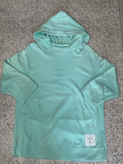Stussy Ikspaiari Chapter Turquoise Blue Hoodie Size L