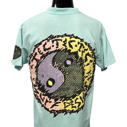 Town & Country 80s Yin Yang Surf T-Shirt Size L